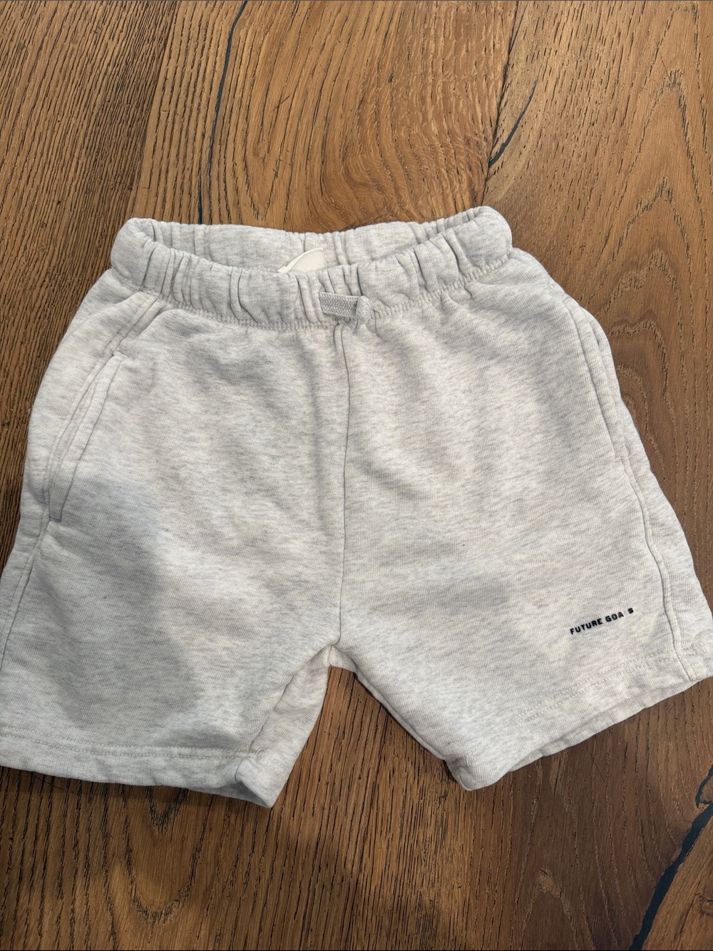 ZARA Kid’s Light Grey Shorts with Elastic Waist